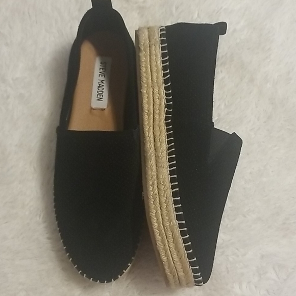 Steve Madden Shoes - Steve Madden Peppa Black Suede Slip On